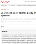 do-we-need-a-new-science-policy-interface-for-food-systems