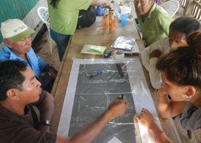 Caco Macaya community, Participatory mapping