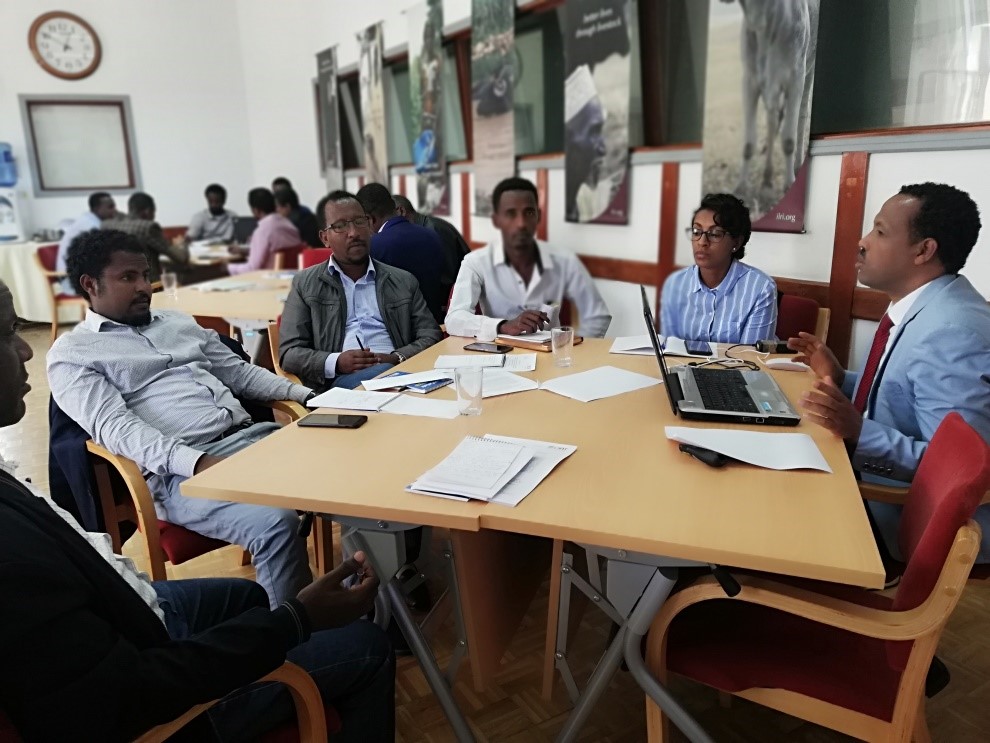 Figure 1. Some of the participants at ILRI campus in Addis Ababa.