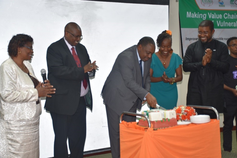 Figure 1: Launch of the Jamii and Toto Tosha porridge flours in Kenya