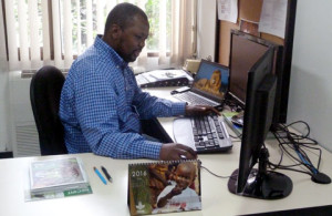 Leroy Mwanzia, manager de datos e información del CIAT