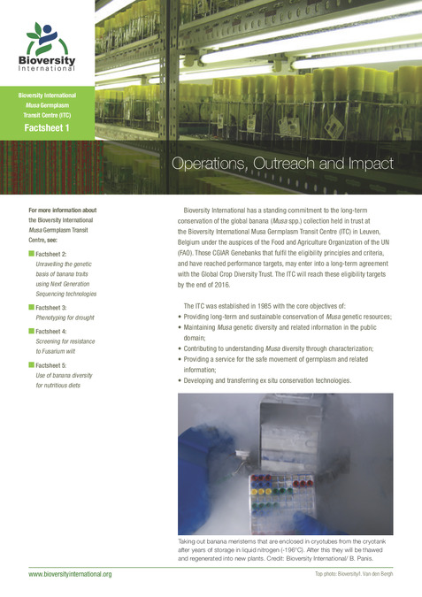 Operations, outreach and impact