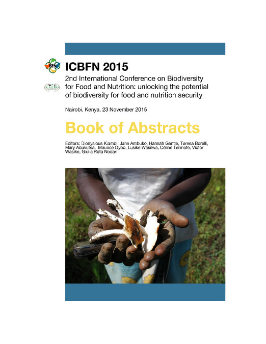 What has our landscape to offer for community&rsquo;s food and nutrition security; a case of Vihiga County, Kenya