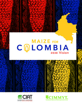 Maize for Colombia 2030 Vision