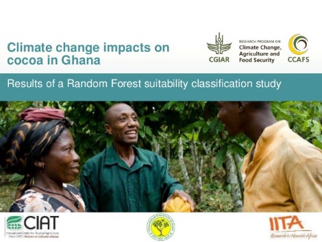 Climate change impacts on cocoa in Ghana: Results of a Random Forest suitability classification study