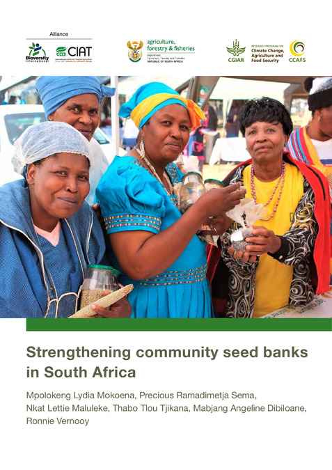 Strengthening the community seed banks in South Africa