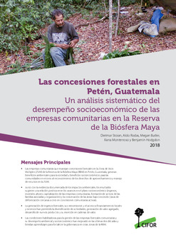 Las concesiones forestales en Petén, Guatemala: Un análisis sistemático del desempeño socioeconómico de las empresas comunitarias en la Reserva de la Biósfera Maya