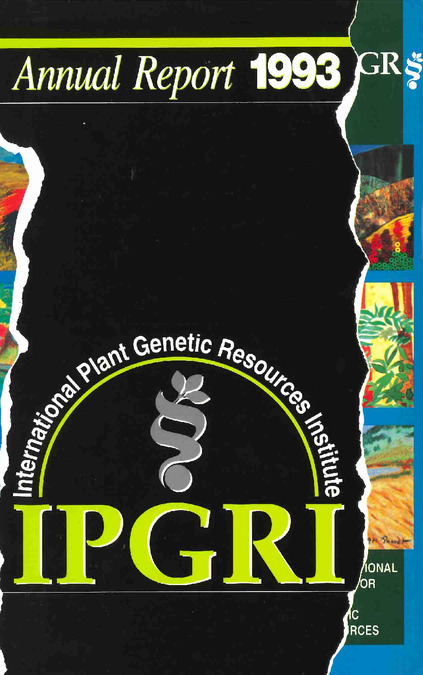 IPGRI Annual Report 1993