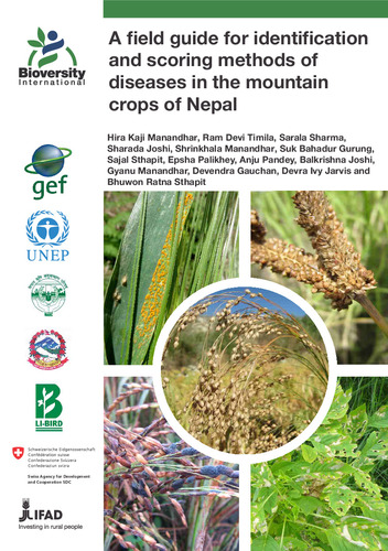 A field guide for identification and scoring methods of diseases in the mountain crops of Nepal