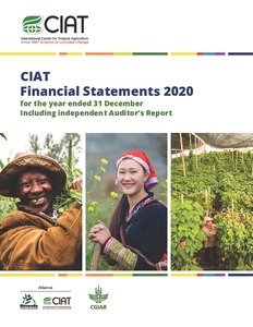 CIAT Financial Statements 2020: for the year ended 31 December: Including independent auditor’s report