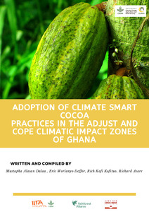Adoption of Climate-Smart Cocoa practices in the adjust and cope climatic impact zones of Ghana