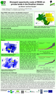 Divergent opportunity costs of REDD on private lands in the Brazilian Amazon