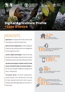 Digital Agriculture Profile: Côte d'Ivoire
