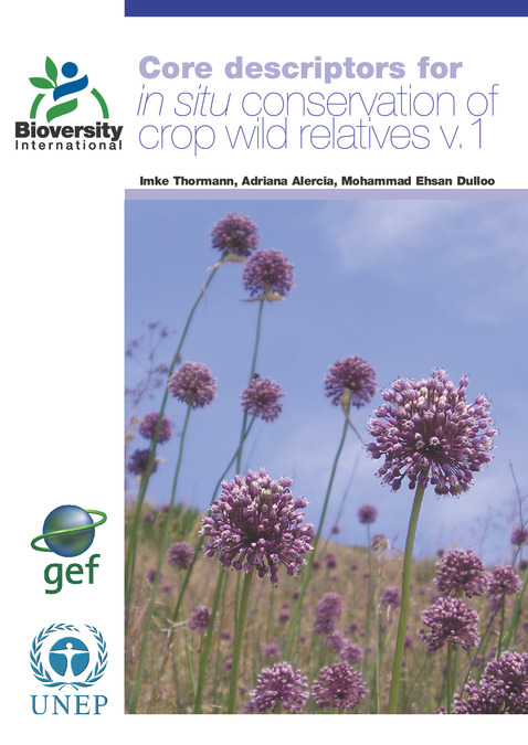 Core descriptors for in situ conservation of crop wild relatives v.1.