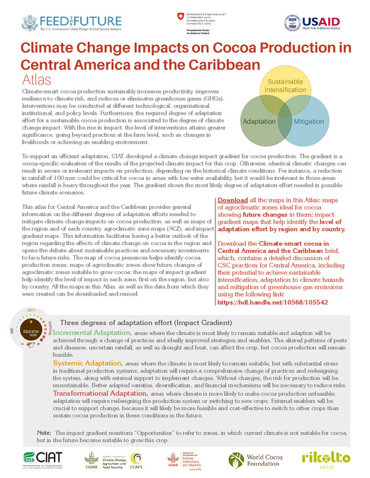 Climate Change Impacts on Cocoa Production in Central America and the ...