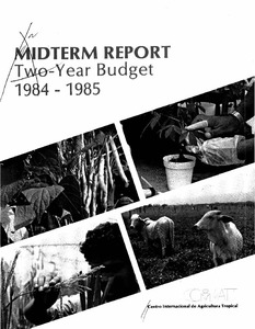 Midterm Report two year budget 1984-1985