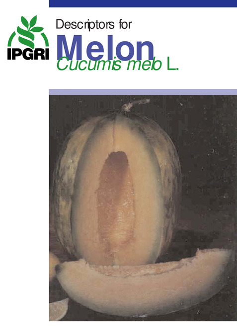 Descriptors for melon (Cucumis melo L.)