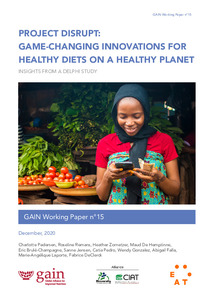 Game-changing innovations for healthy diets on a healthy planet: Insights from a Delphi Study