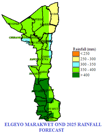 Informing farmer decision making in Elgeyo Marakwet through co-created climate advisories