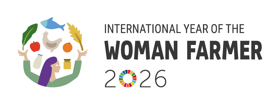 When Women Lead, Food and Land Systems Thrive The International Year of the Woman Farmer - Logo