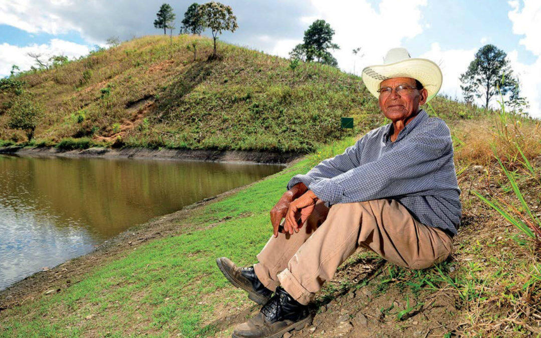 El CIAT y FLAR presentan los beneficios de la cosecha de agua para producir todo el año en Nicaragua