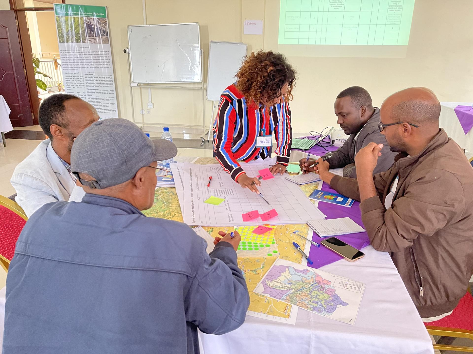 participants at clim-arm workshop in Ethiopia