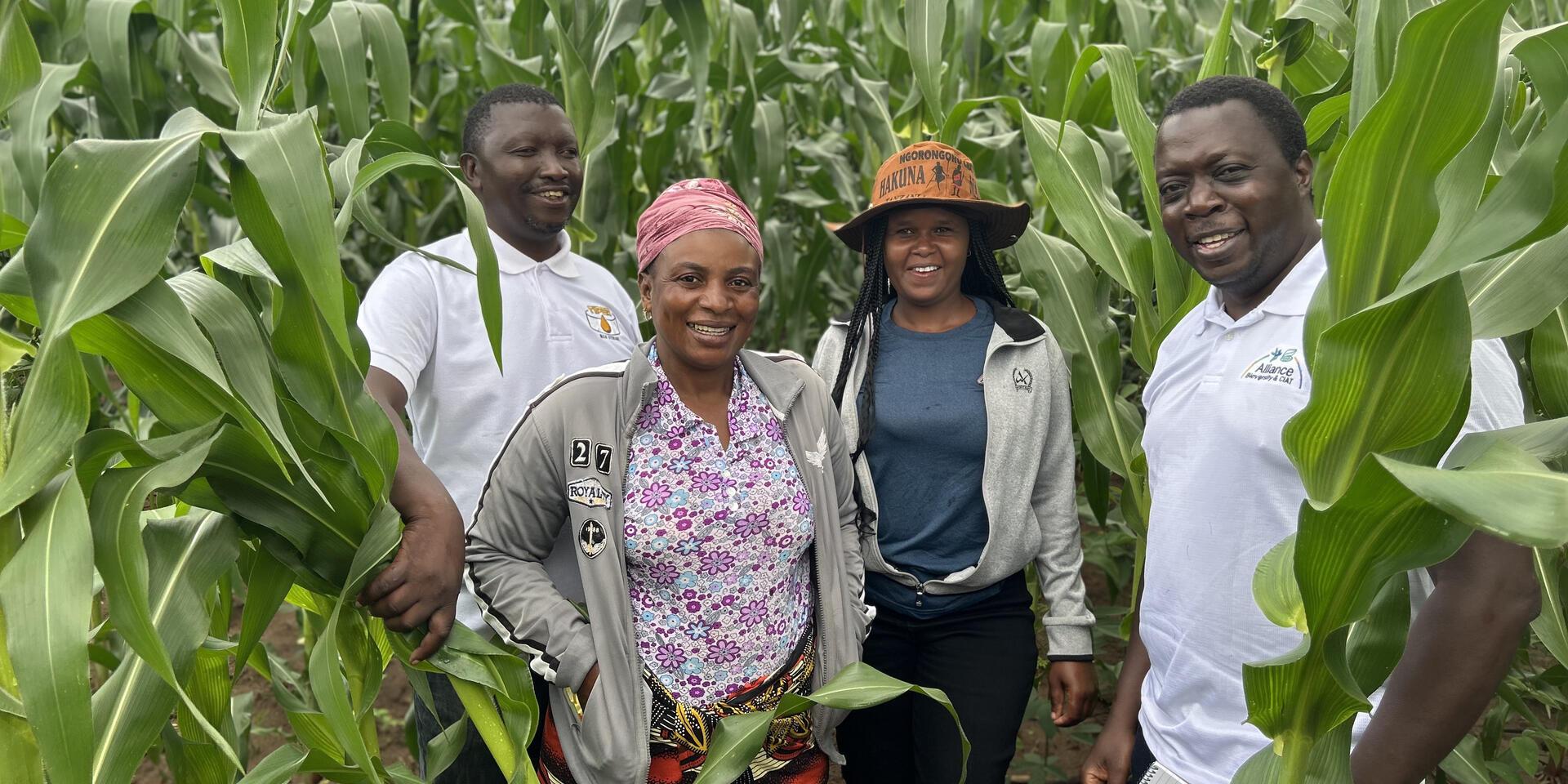 A lead farmer driving change Zena&rsquo;s regenerative agriculture success in Tanzania  - Alliance Bioversity International - CIAT - Image 1