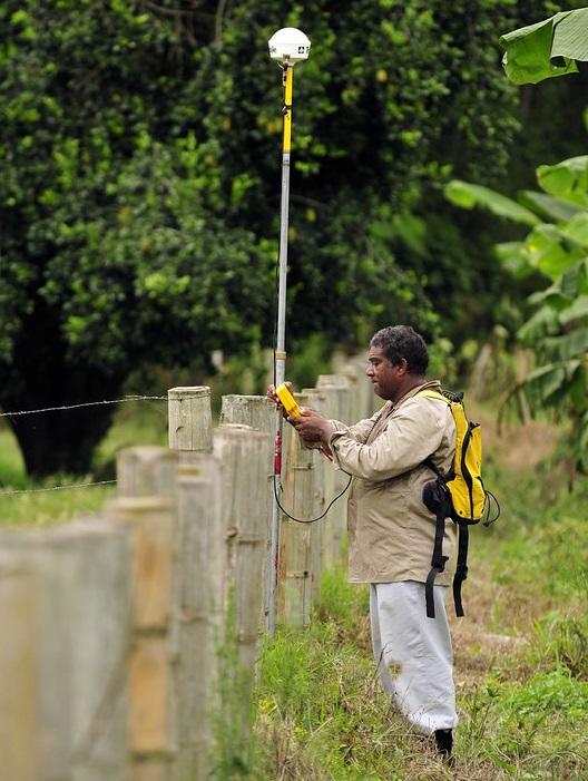 Recording precise satellite information for an experiment into an eco-efficient fungicide to tackle the deadly black sigatoka in plantain.