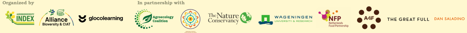 Agrobiodiversity as roots of resilience - Photo with a story contest - logos 2