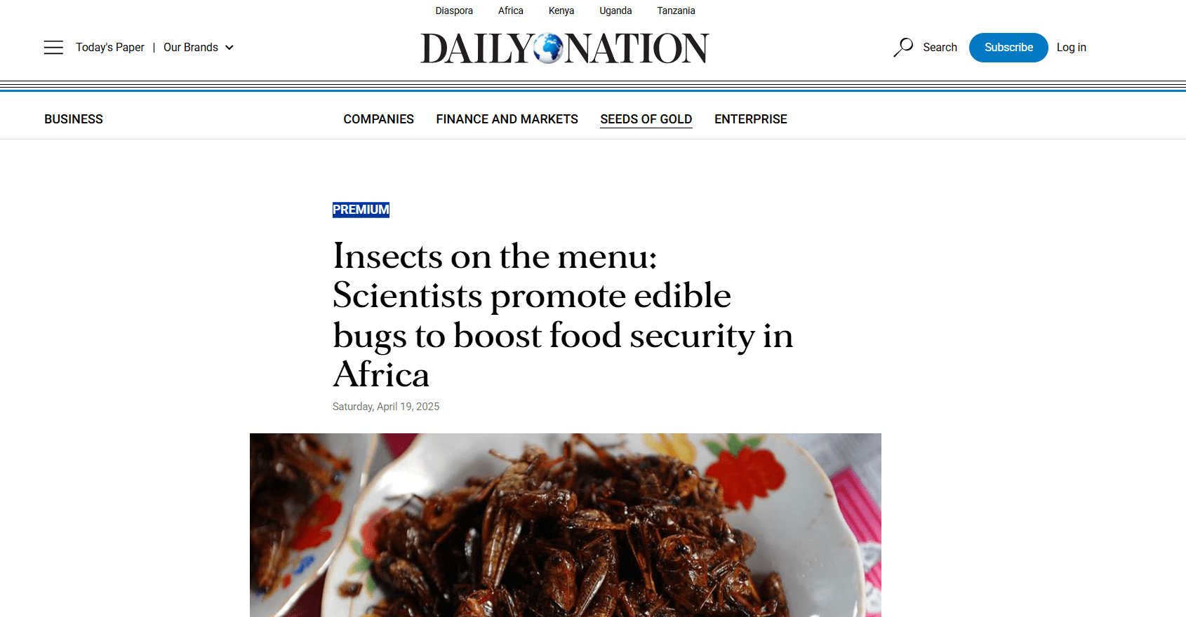 Alliance Social Media, Events, and News Coverage  - Annual Report 2025 - Alliance Bioversity International - CIAT - Africa news - Image 3