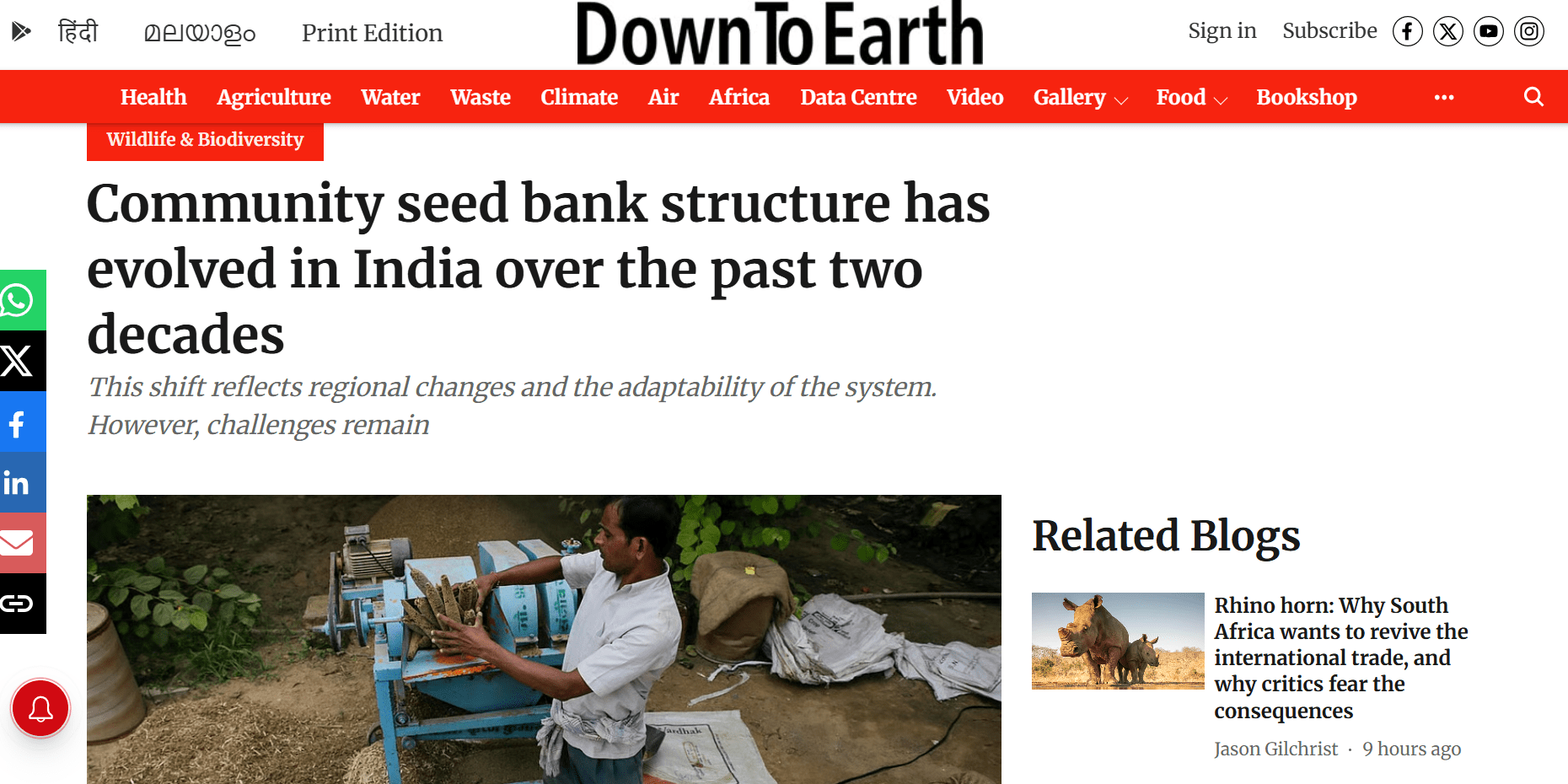 Alliance Social Media, Events, and News Coverage  - Annual Report 2025 - Alliance Bioversity International - CIAT - Asia news - Image 10