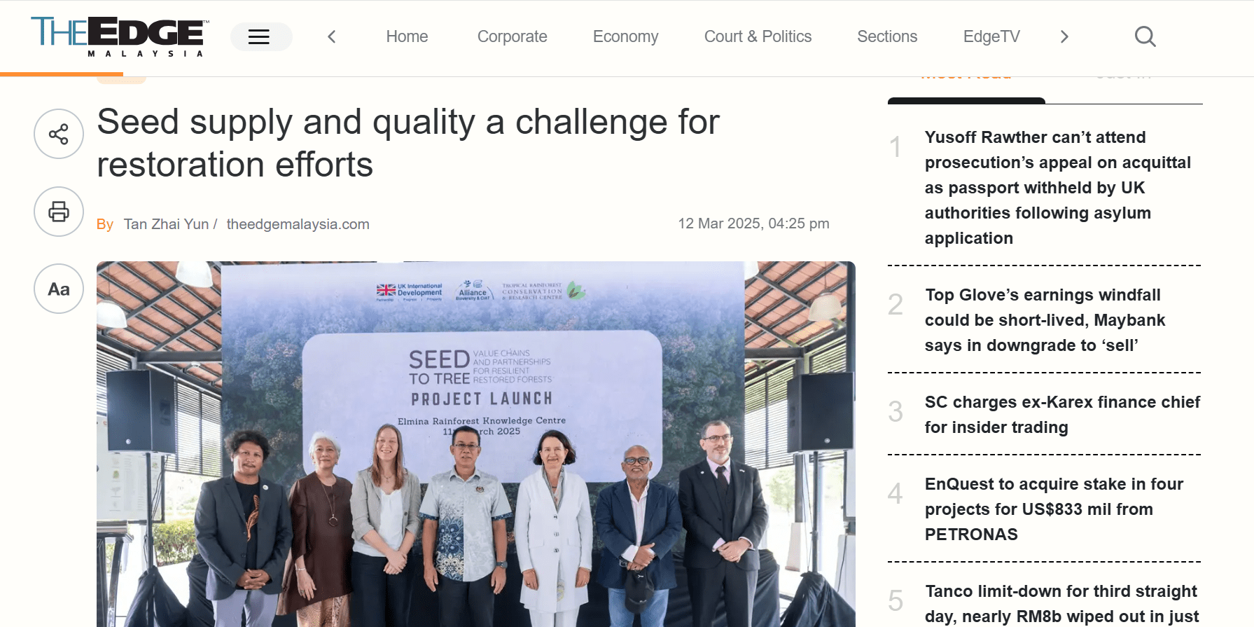 Alliance Social Media, Events, and News Coverage  - Annual Report 2025 - Alliance Bioversity International - CIAT - Asia news - Image 11