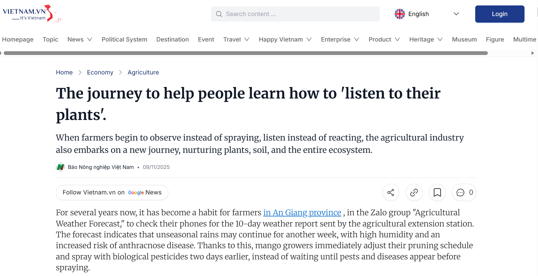 Alliance Social Media, Events, and News Coverage  - Annual Report 2025 - Alliance Bioversity International - CIAT - Asia news - Image 3