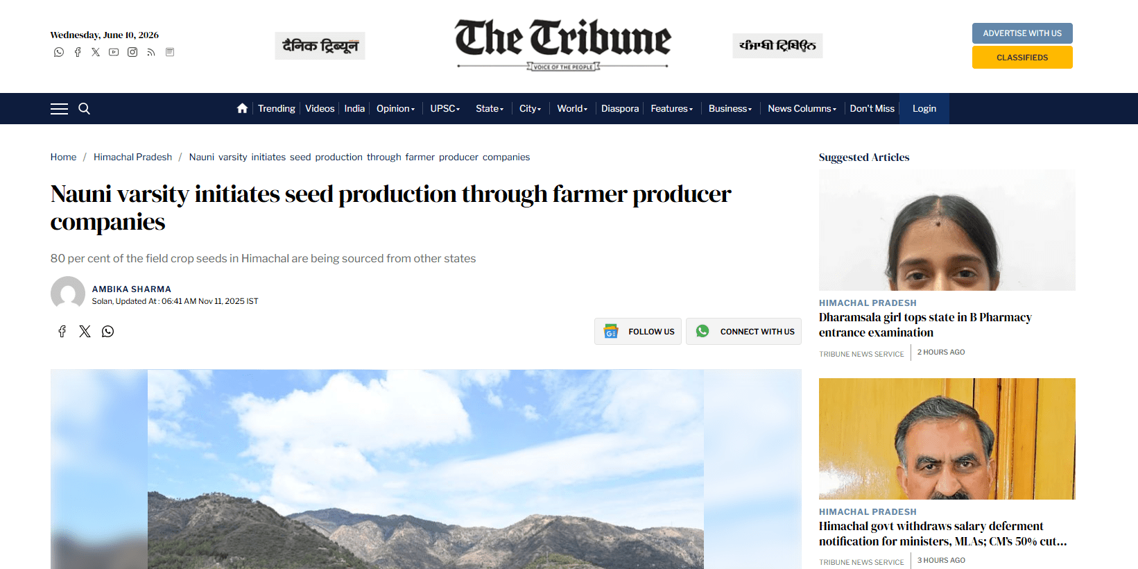 Alliance Social Media, Events, and News Coverage  - Annual Report 2025 - Alliance Bioversity International - CIAT - Asia news - Image 8