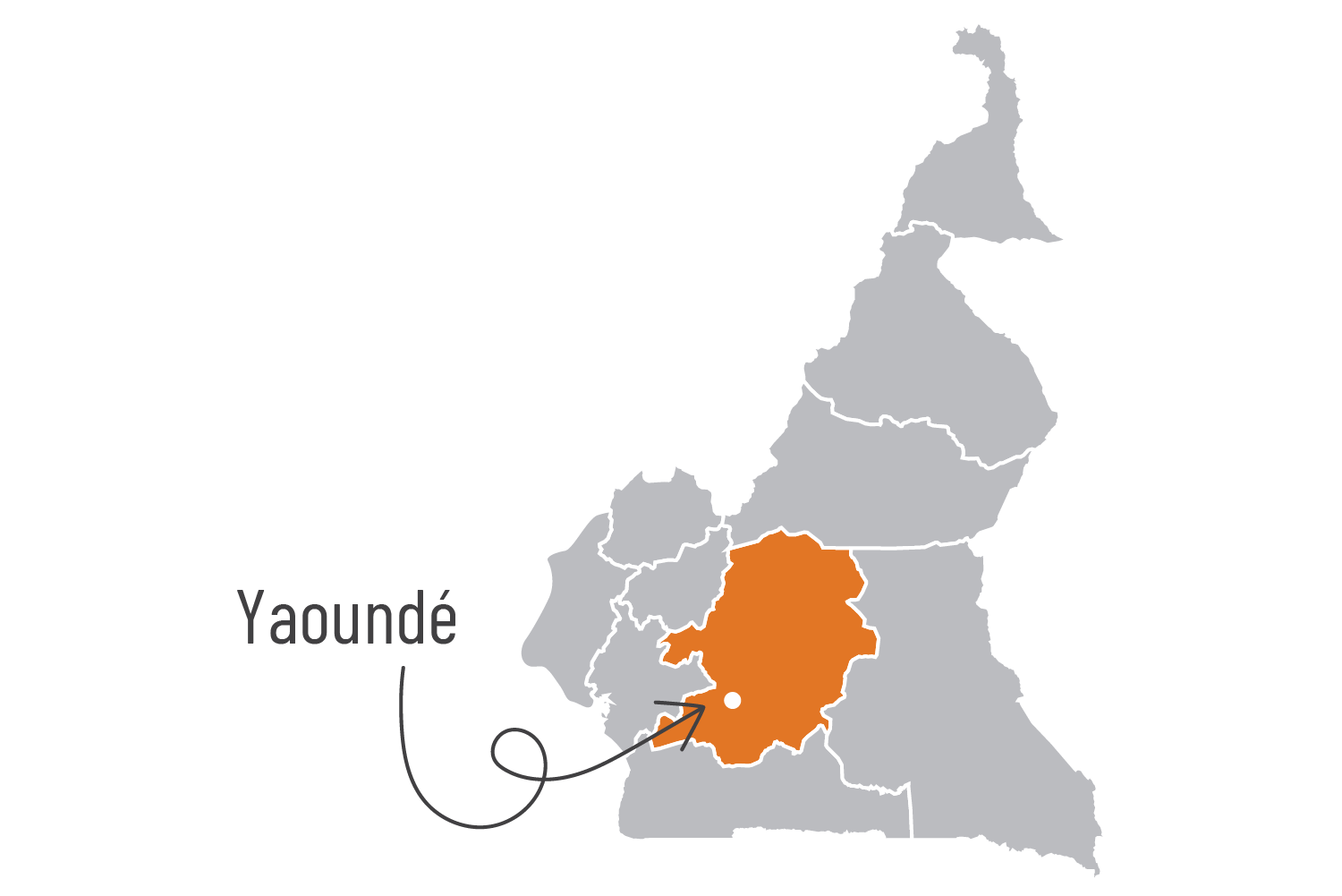 Cameroon map - Alliance Bioversity International - CIAT