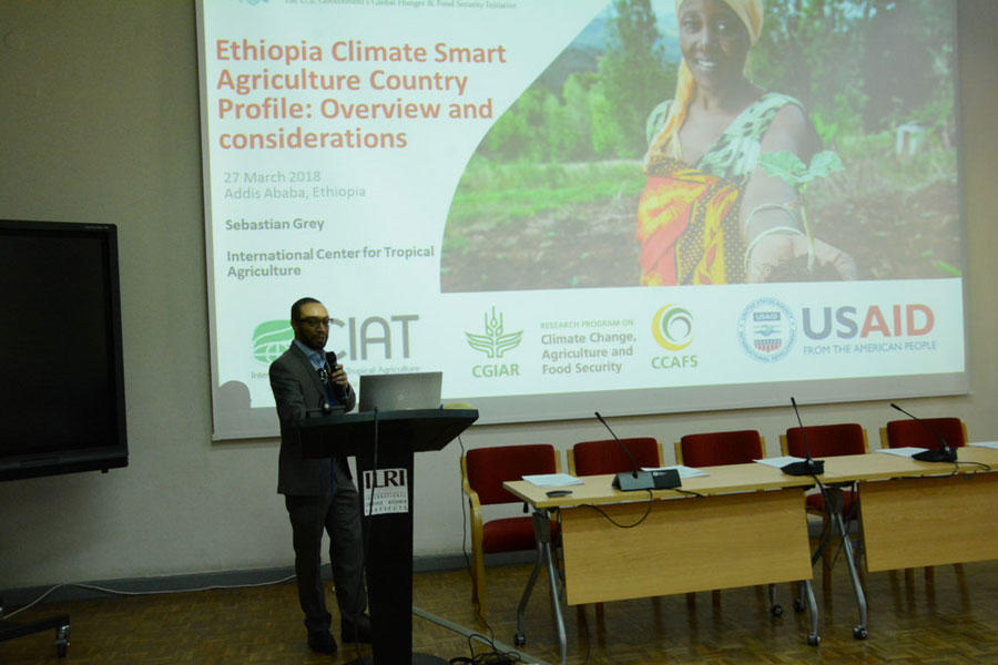 CIAT and CCAFS launch Ethiopia Climate-Smart Agriculture Country Profile