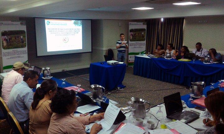 Central American professionals learn about farmer citizen science for climate adaptation