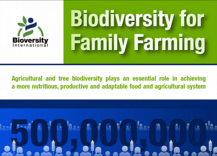 New infographic - Agricultural biodiversity is key for a resilient family farm
