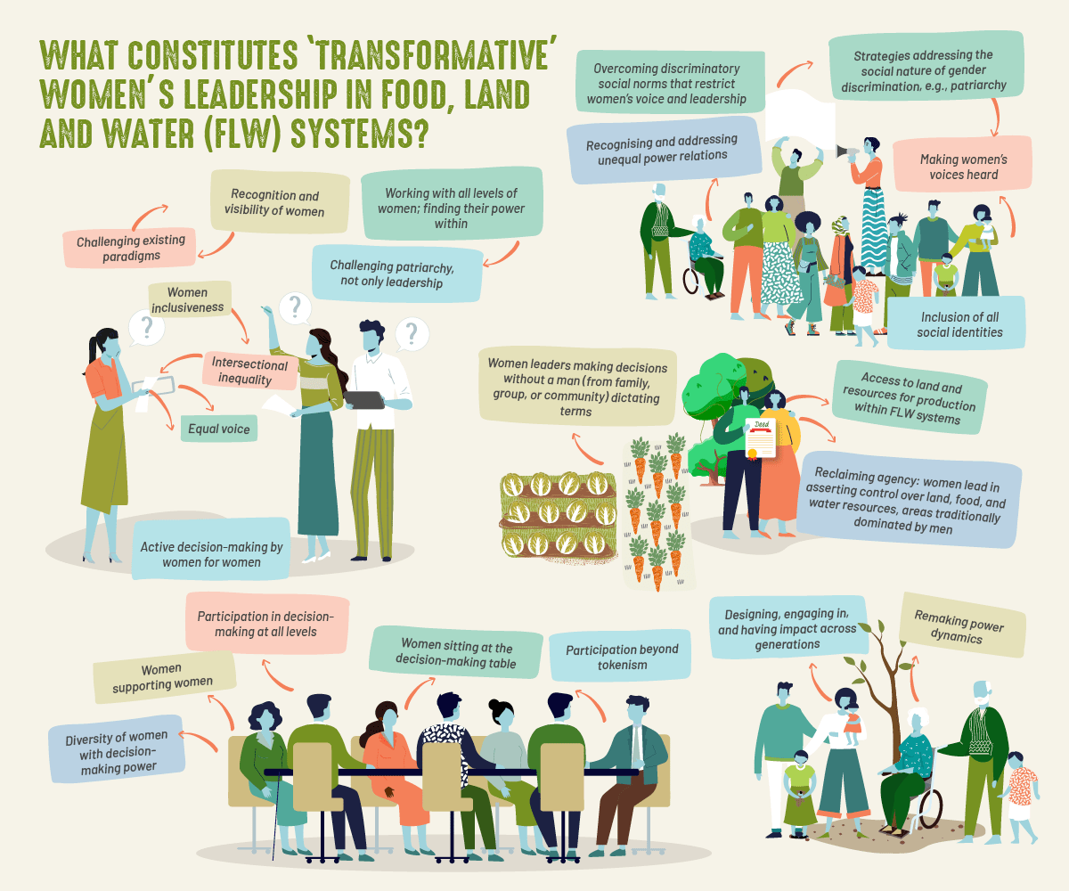 Cultivating Women&rsquo;s Leadership for Resilient Agrifood Systems - Leadership session - What constitutes transform