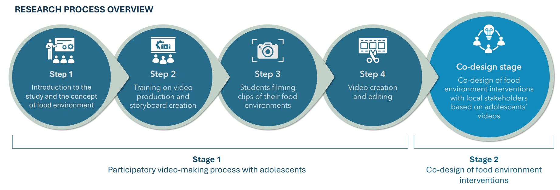 Giving young people a voice to better understand their food environments -Figure 1_Research process overview