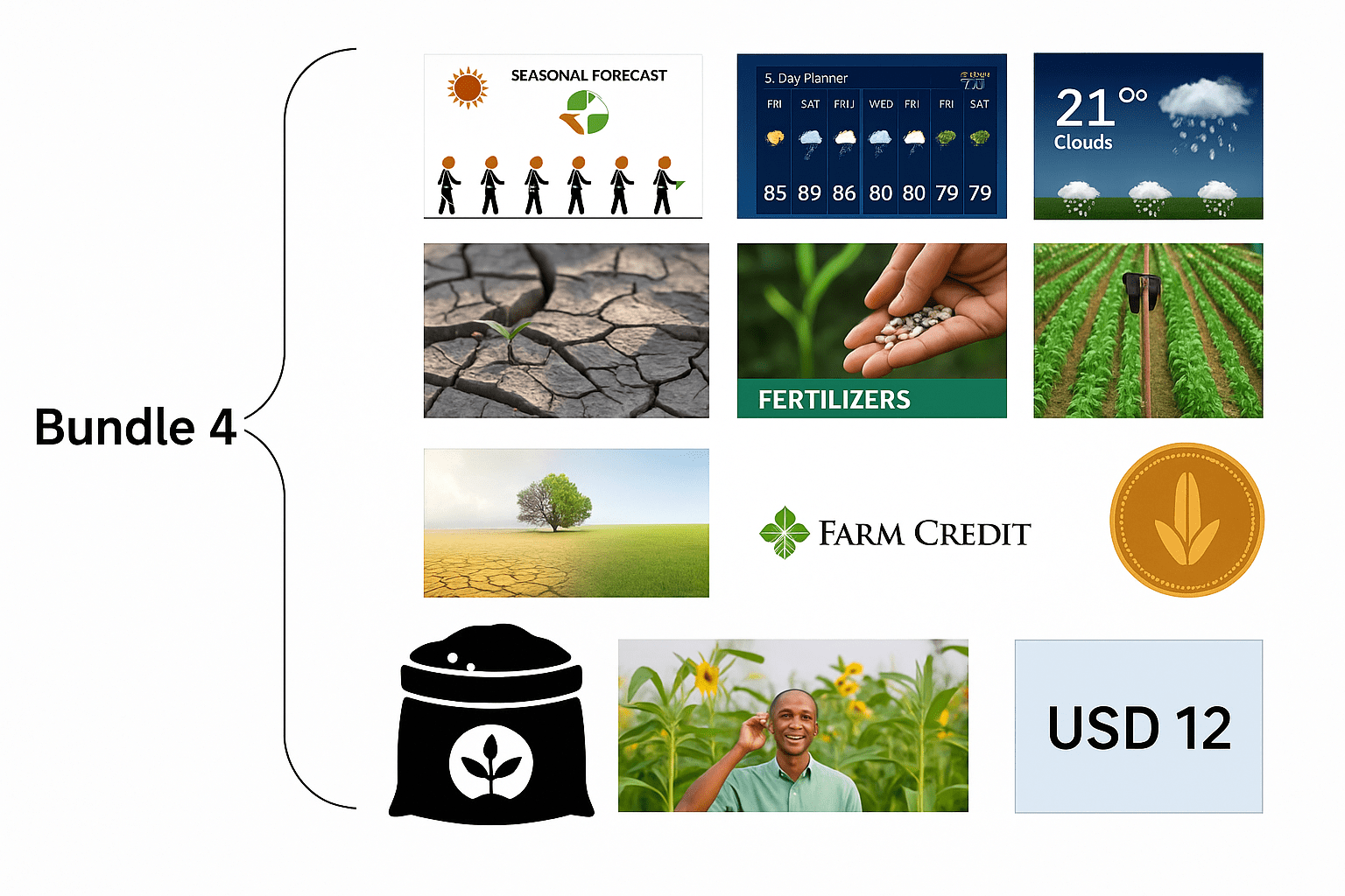 Grouped climate solutions for better production - Science listening to West African farmers - Image 1