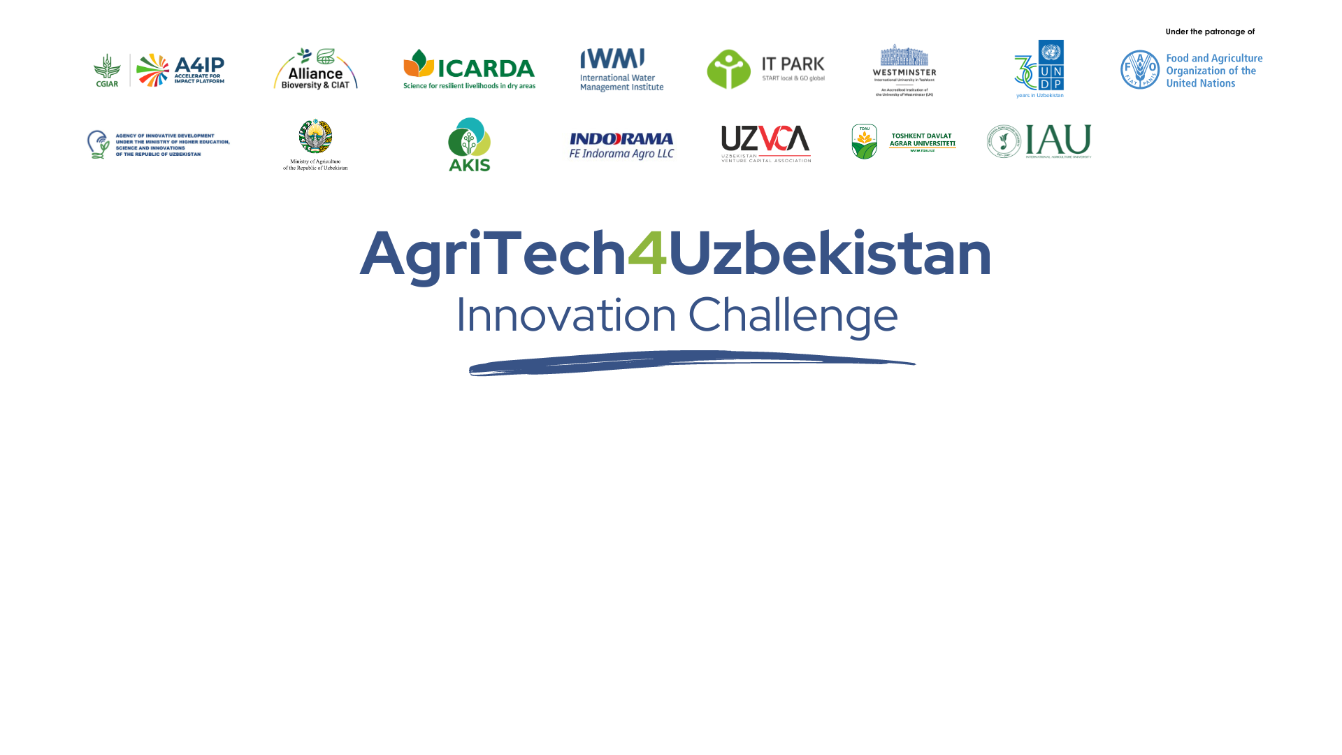 Agritech Uzbekistan Innovation Challenge Finals
