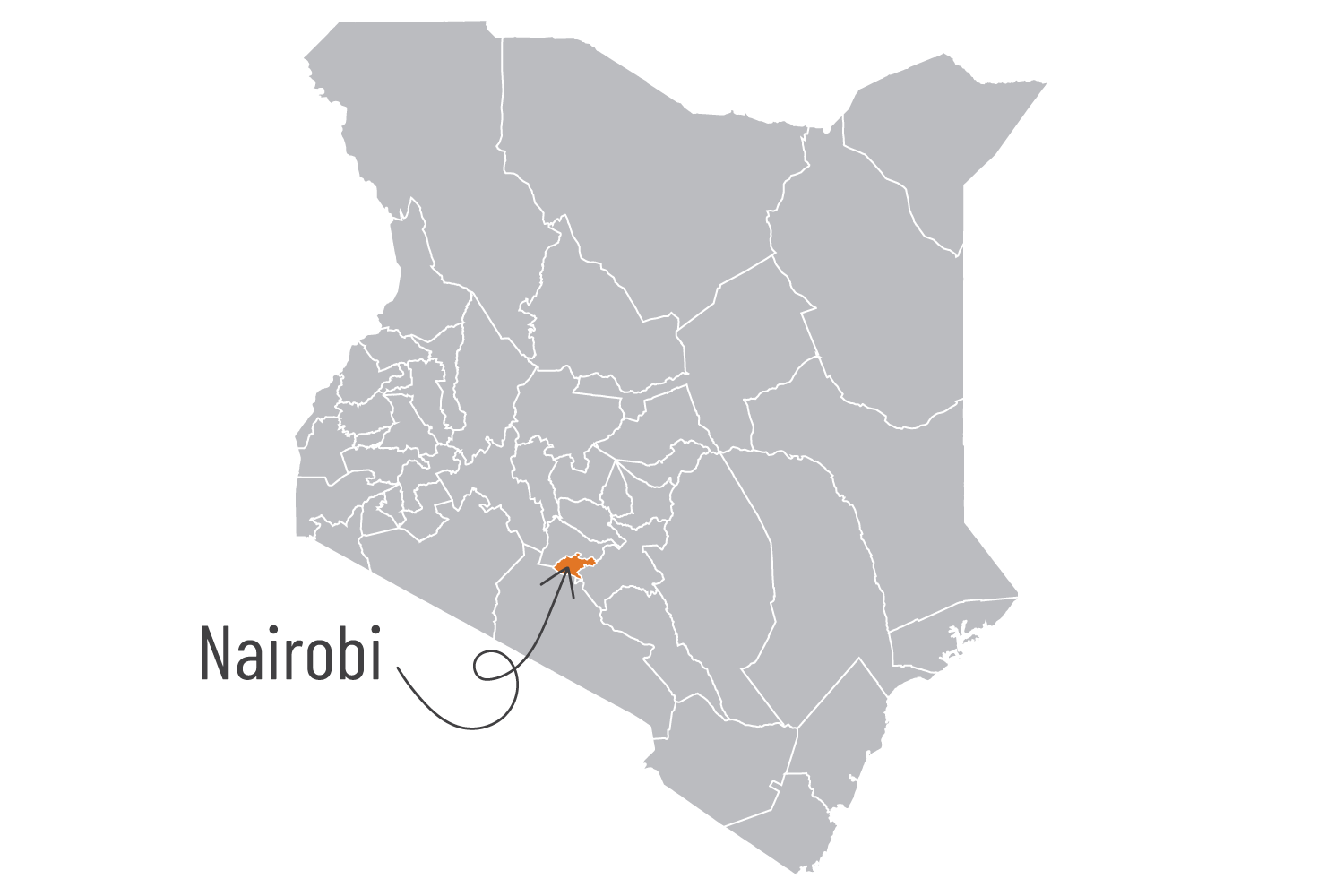 Kenya Map - Alliance Bioversity International - CIAT