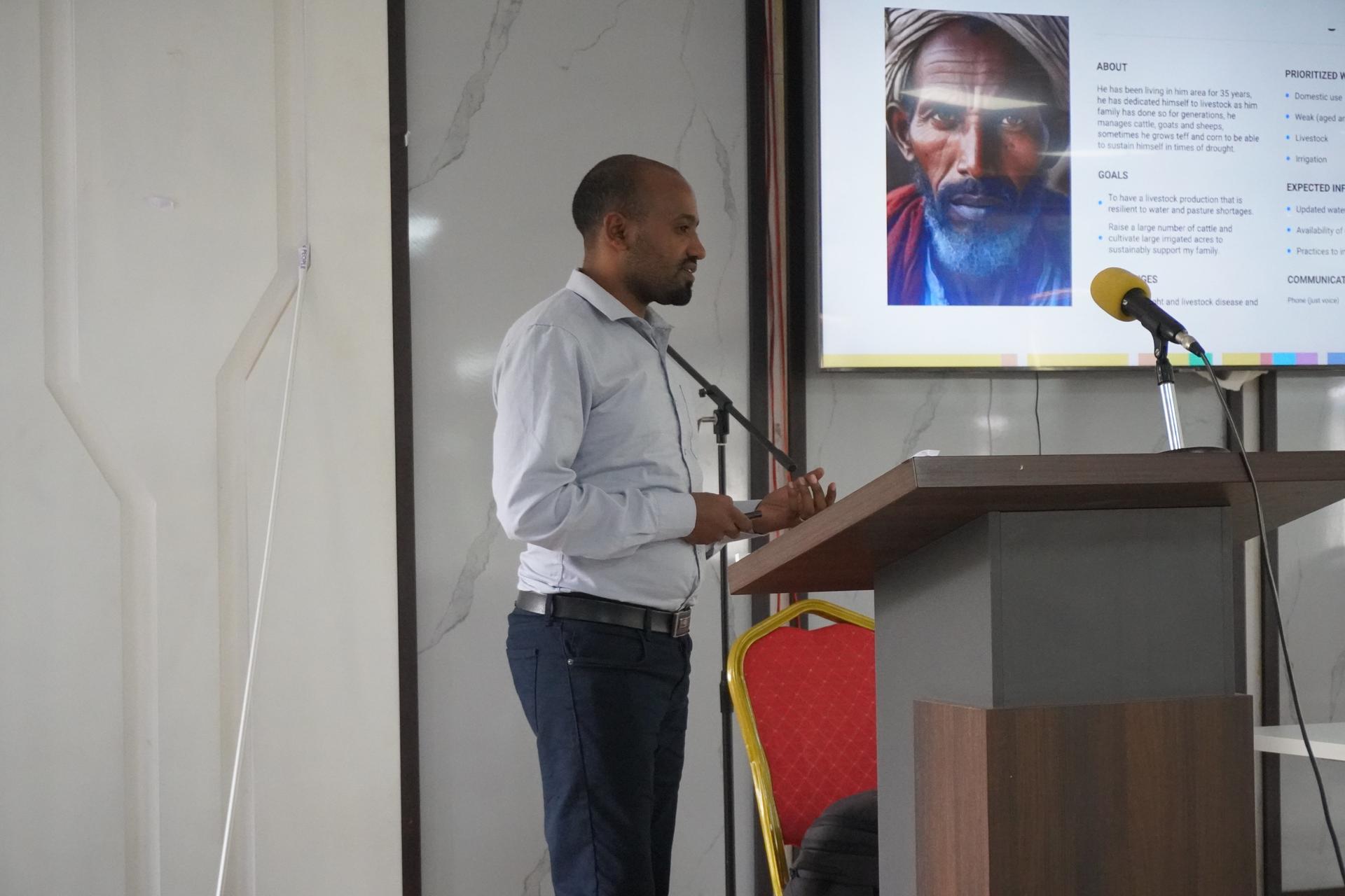 Launching a User-Centered Rangeland and Water Monitoring System for Early Warning in Ethiopia's Pastoral Areas - Liyuneh Gebre