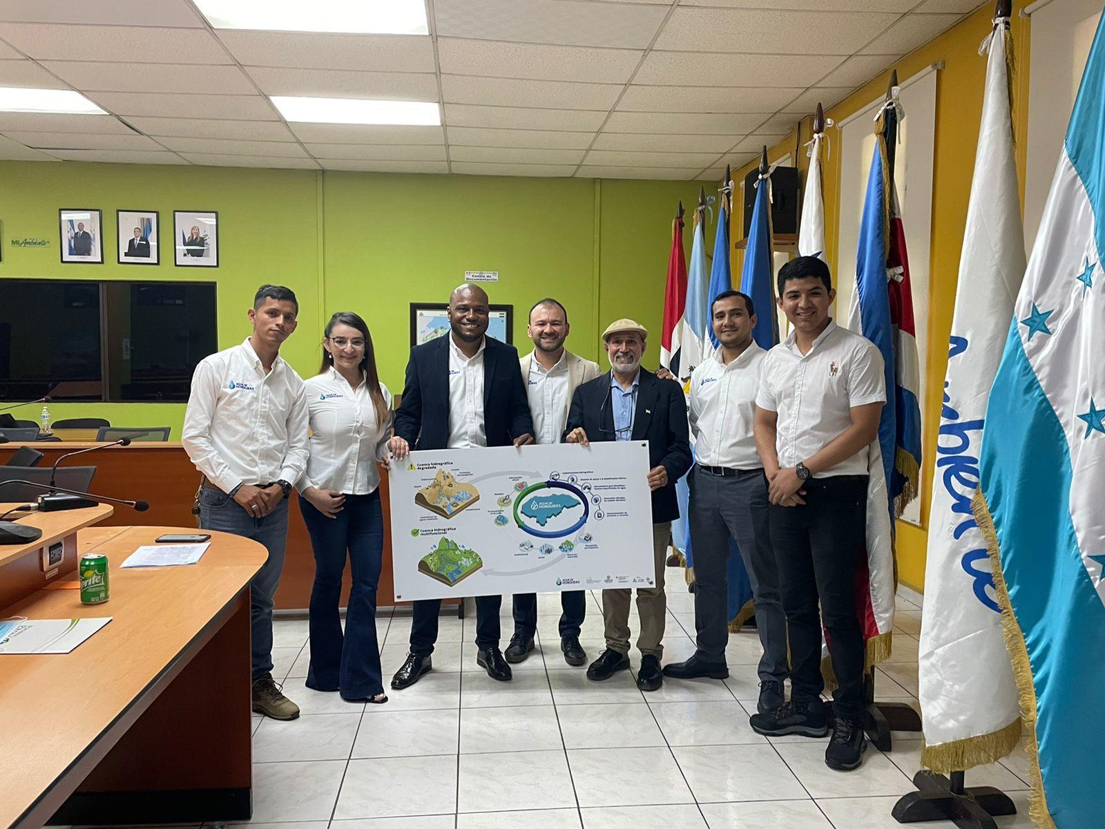 MIAMBIENTE and the Alliance present the implementation progress of Agua de Honduras - Alliance Bioversity International - CIAT