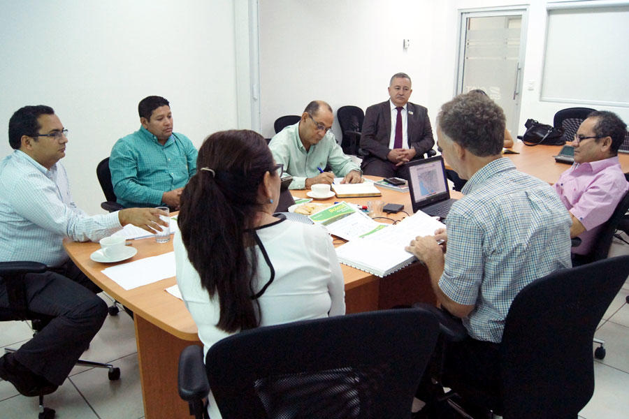El CIAT facilita reunión con el sector público para la gestión de la información climática en Nicaragua