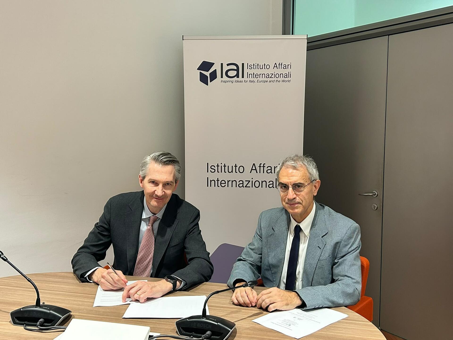 The Alliance and the Istituto Affari Internazionali sign a memorandum of understanding to strengthen cooperation on food security and international policy - Image 1