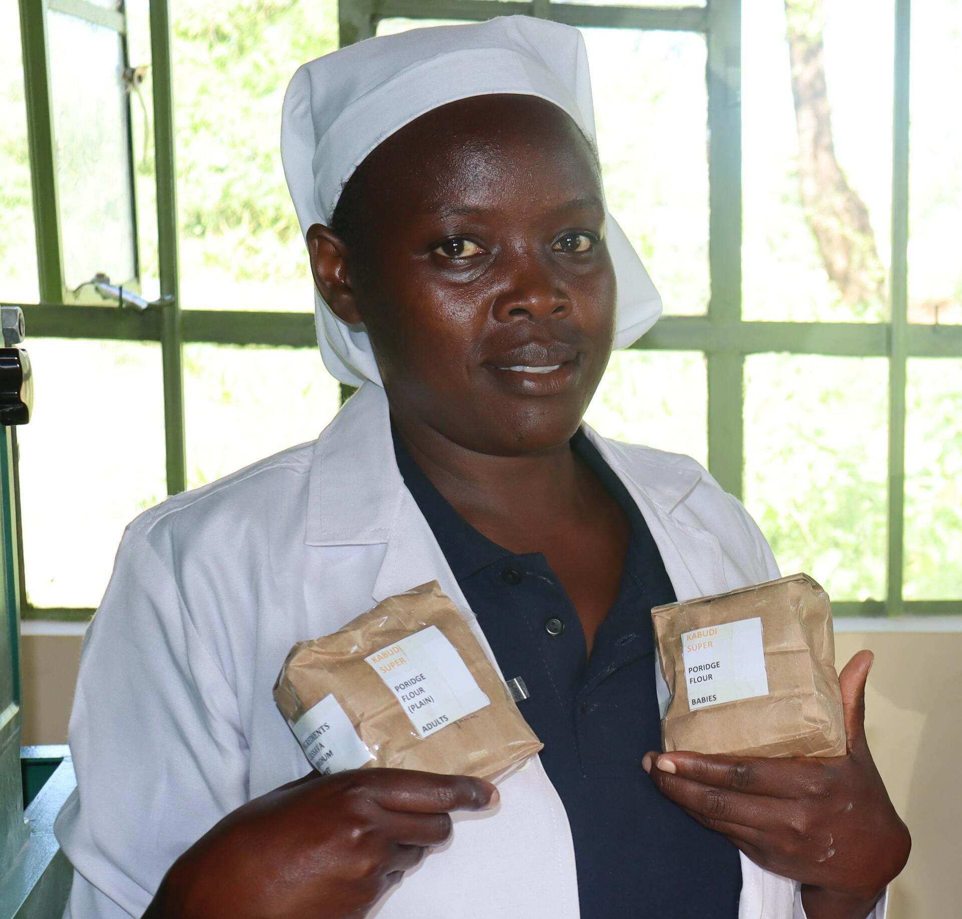 Towards sustainability Training on value addition and composite flour processing for community seed banks - Image 2