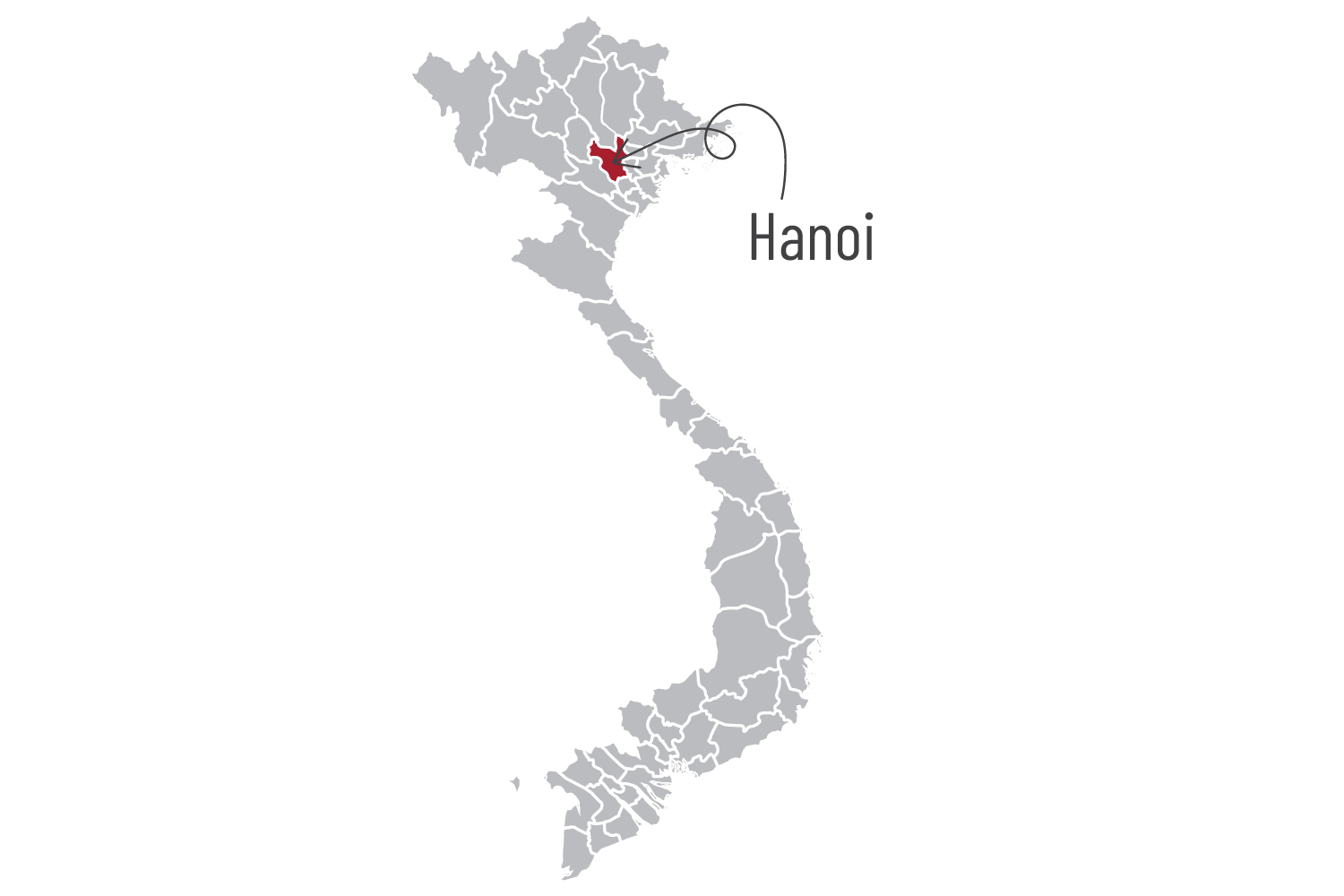 Vietnam - Alliance Bioversity International - CIAT - Map