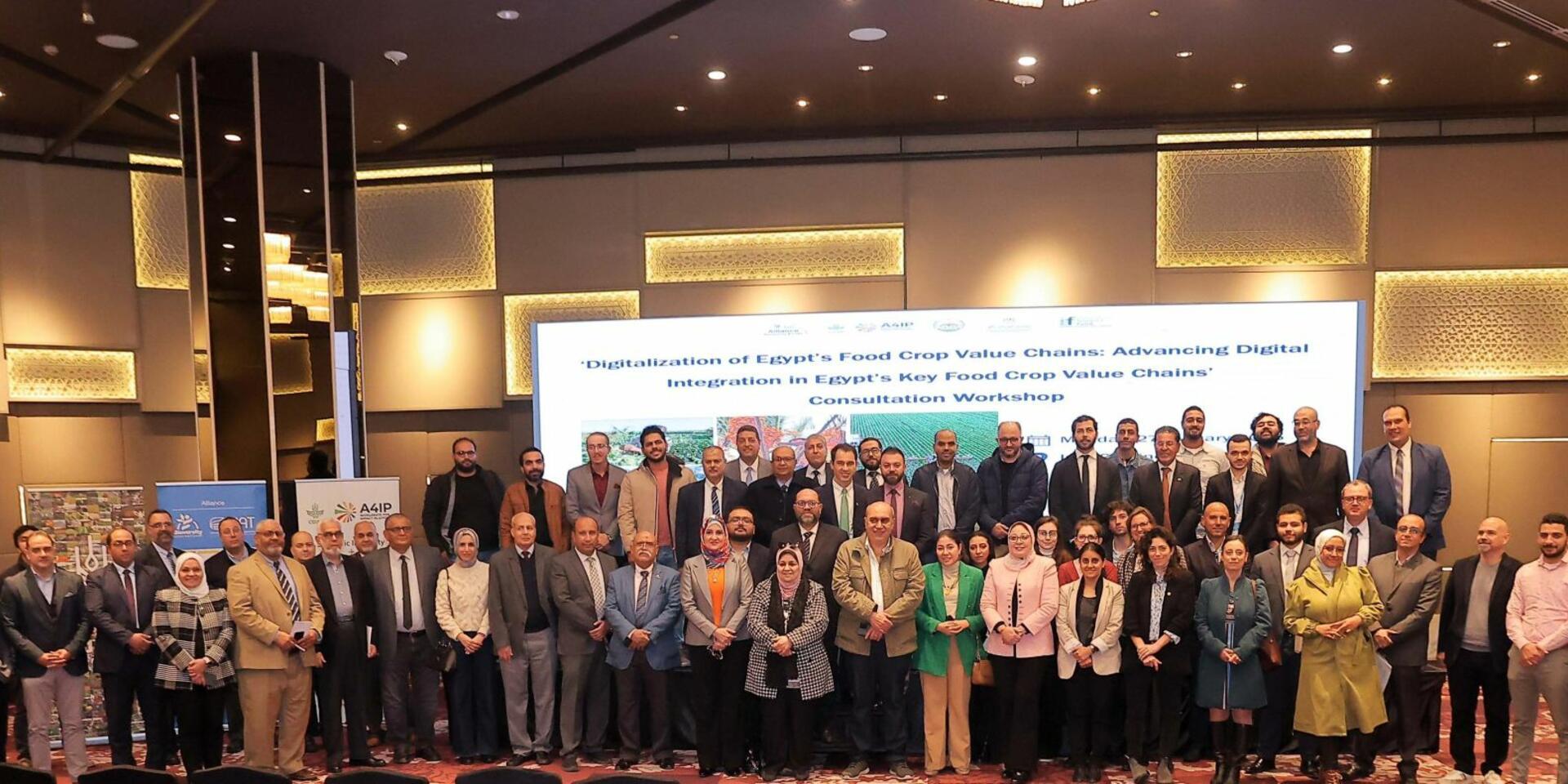 Experts Gathered in Cairo for the Consultation Workshop on the Digitalization of Egypt&rsquo;s Food Crop Value Chains